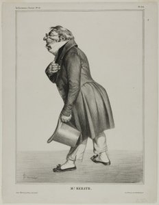 オーギュスト＝ヒラリオン、ケラトリー伯爵 作： Honoré Victorin Daumier