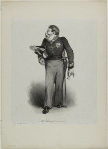 ショワズール氏（ル・デュックと呼ばれる）、502頁 作： Honoré Victorin Daumier