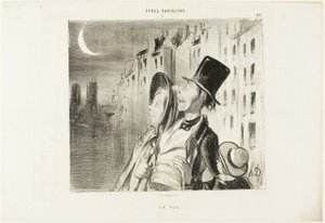 タイプ・パリジャン』より「サイト」39 作： Honoré Victorin Daumier