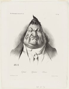 過去、現在、未来、プレート349 作： Honoré Victorin Daumier