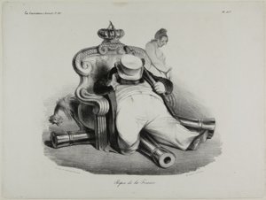 フランスの安息、417版 作： Honoré Victorin Daumier