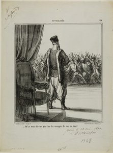  作： Honoré Victorin Daumier