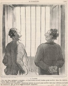 クリシー 作： Honoré Daumier