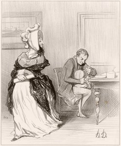  作： Honoré Daumier