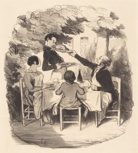 ああ！ それは新鮮です...しかし、あなたはそうではありませんか... 作： Honoré Daumier