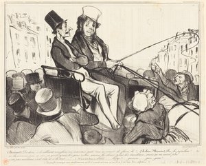  作： Honoré Daumier