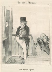 持ってくる方歓迎 作： Honoré Daumier