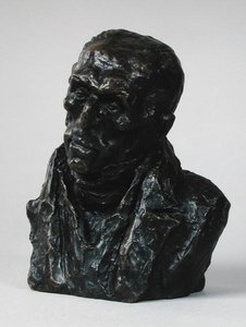 フランソワの胸像-ピエール-ギヨームギゾット（1787-1874）1833（ブロンズ） 作： Honoré Daumier