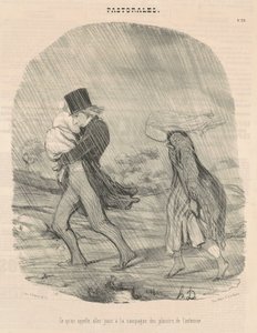 いわゆる、田舎に遊びに行く... 作： Honoré Daumier