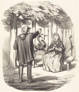  作： Honoré Daumier