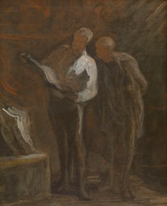 版画の収集 1870-73年頃 油彩・キャンバス