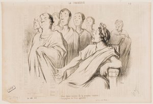  作： Honoré Daumier