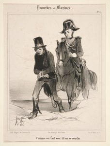  作： Honoré Daumier