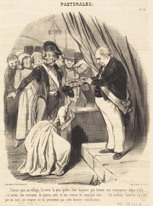  作： Honoré Daumier