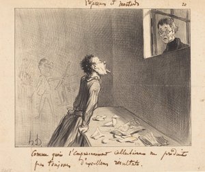  作： Honoré Daumier