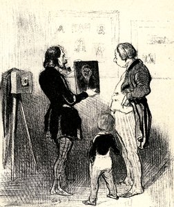 ダゲレオタイプ 作： Honore Daumier