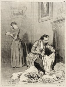  作： Honoré Daumier