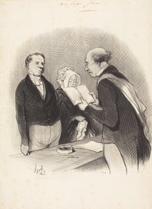  作： Honoré Daumier