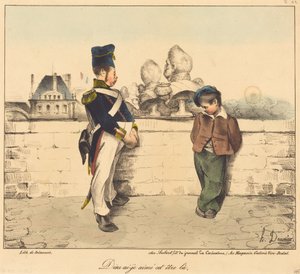 神よ、私はこの存在を愛していました 作： Honoré Daumier