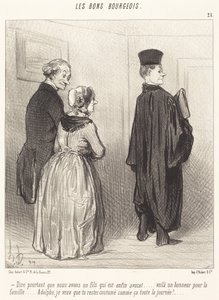  作： Honoré Daumier