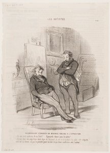  作： Honoré Daumier