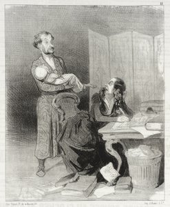  作： Honoré Daumier