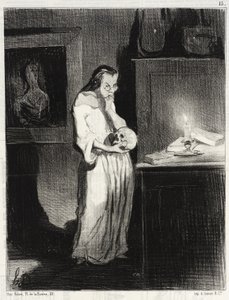  作： Honoré Daumier