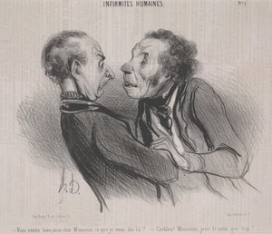 人間の弱点、No.1 作： Honoré Daumier