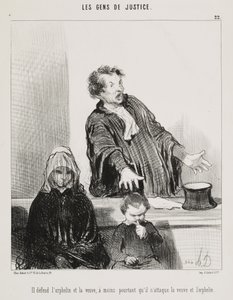  作： Honoré Daumier