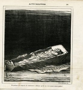 オノレ・ドーミエ（1808-1879）による「ル・シャリヴァリ」の挿絵 作： Honoré Daumier