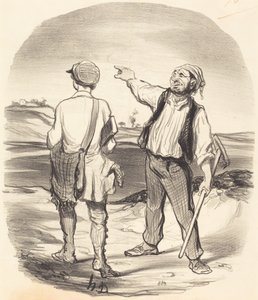  作： Honoré Daumier