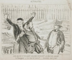  作： Honoré Daumier
