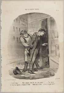  作： Honoré Daumier