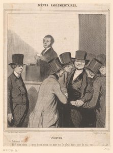  作： Honoré Daumier