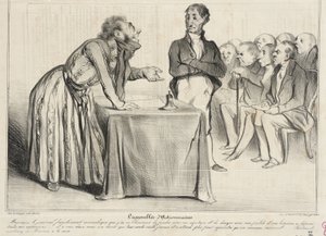  作： Honoré Daumier