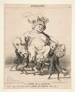  作： Honoré Daumier