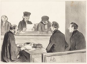  作： Honoré Daumier