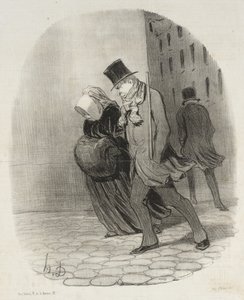  作： Honoré Daumier