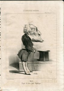 Le Charivari 作： Honoré Daumier