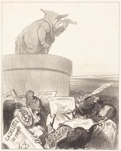  作： Honoré Daumier