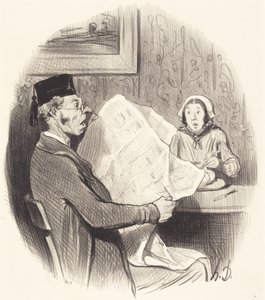 ますますモンスター化するフォーマット 作： Honoré Daumier