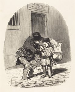  作： Honoré Daumier