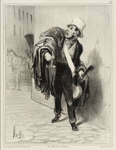  作： Honoré Daumier