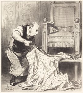新しいクラウンの室内装飾... 作： Honoré Daumier