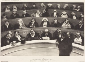  作： Honoré Daumier