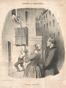 夜更かしテナント 作： Honoré Daumier