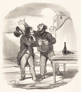 12月10日撮影のメンバー・・・ 作： Honoré Daumier