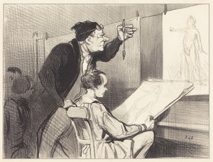  作： Honoré Daumier