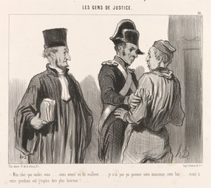 何が欲しいの... 作： Honoré Daumier