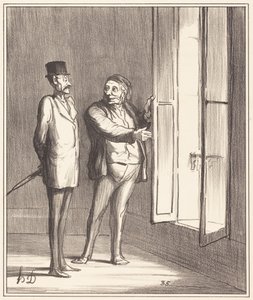  作： Honoré Daumier